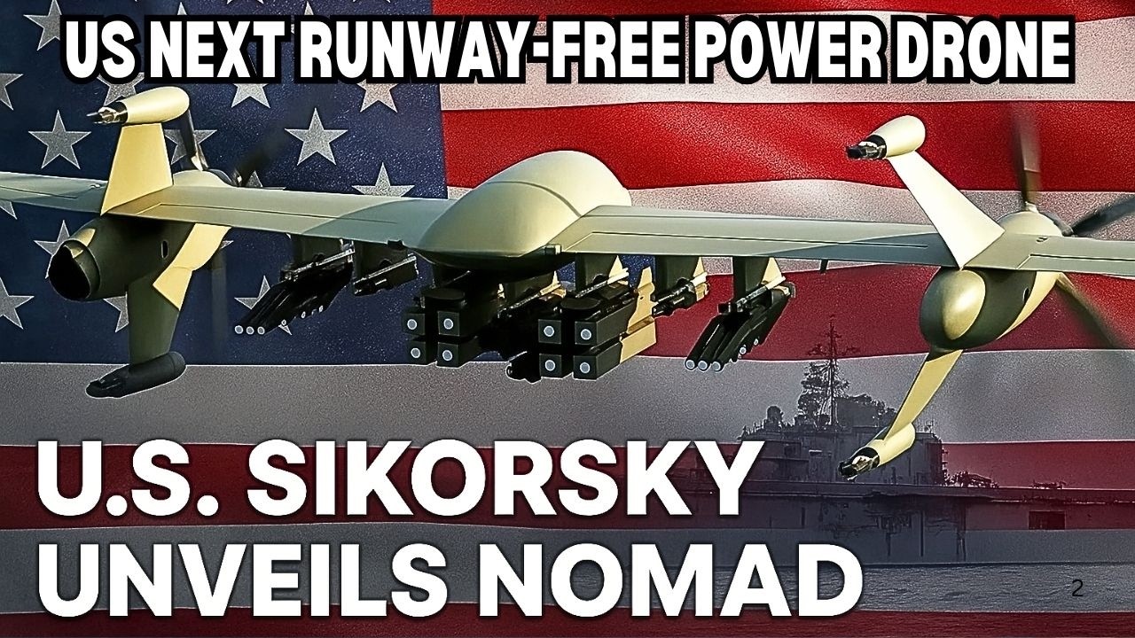 США только что представили свою следующую линейку масштабируемых боевых беспилотников вертикально...