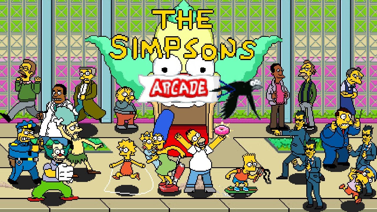 The Simpsons Arcade | EA Mobile (Java Game) - Gameplay Sin Comentarios