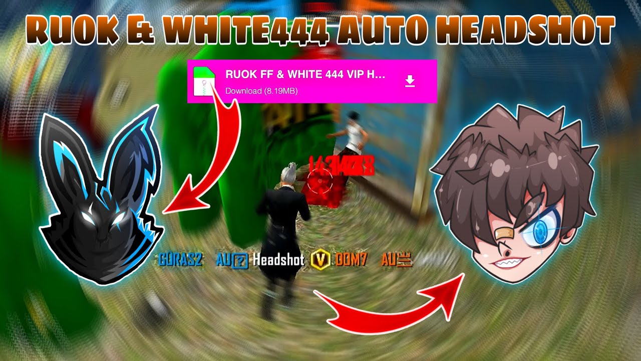 Auto-Headshot Config File‼️free fire aimbot + aimlock🎯‼️Ruok ff & white 444 - Permanent Config File