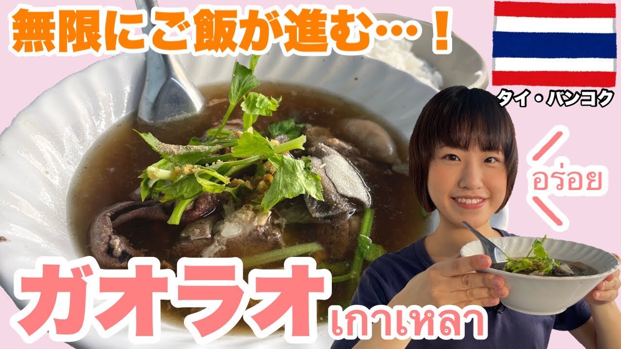 《เกาเหลา》無限にご飯が進むタイ料理、ガオラオが美味しい✨《タイ・バンコク》【 Sia Laitiemtan Beef Stews 】