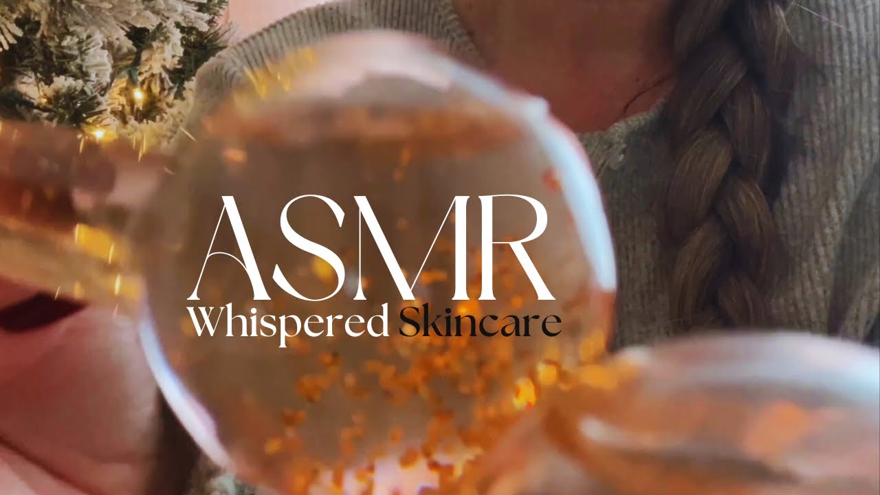 ASMR🕯️Quiet Winter Evening Skincare (Whispers) 1 Hr Cozy Personal Attention for Sleep
