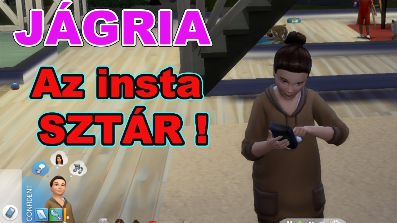 INSTA SZTÁR LESZ JÁGIRÁBÓL ? | MEGLÁTTAK CSUPASZON ? | #SimsKedd