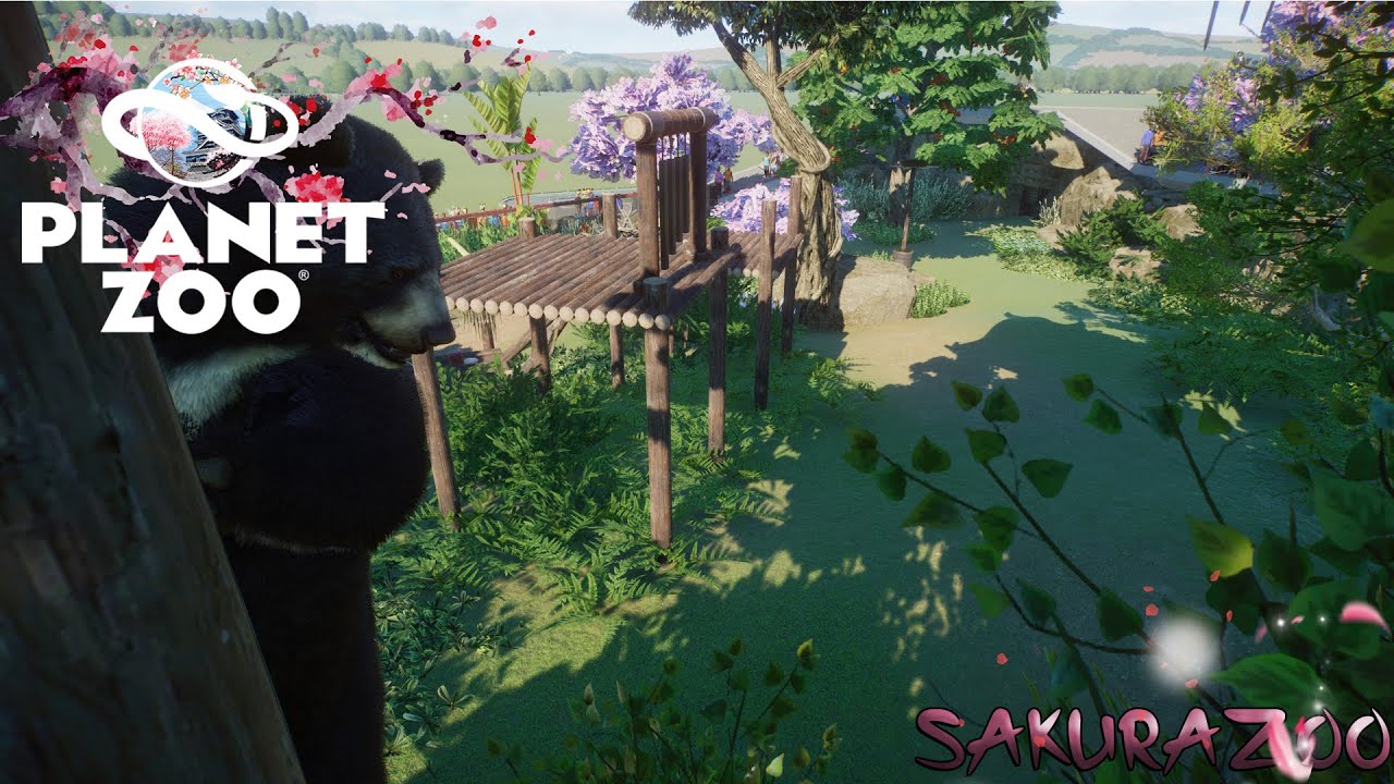 Planet Zoo: SakuraZoo: Enclos Ours noir de Taïwan/Formosan Black Bear #31