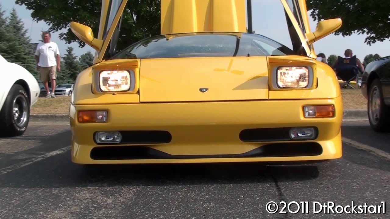 Lamborghini Diablo SV Startup