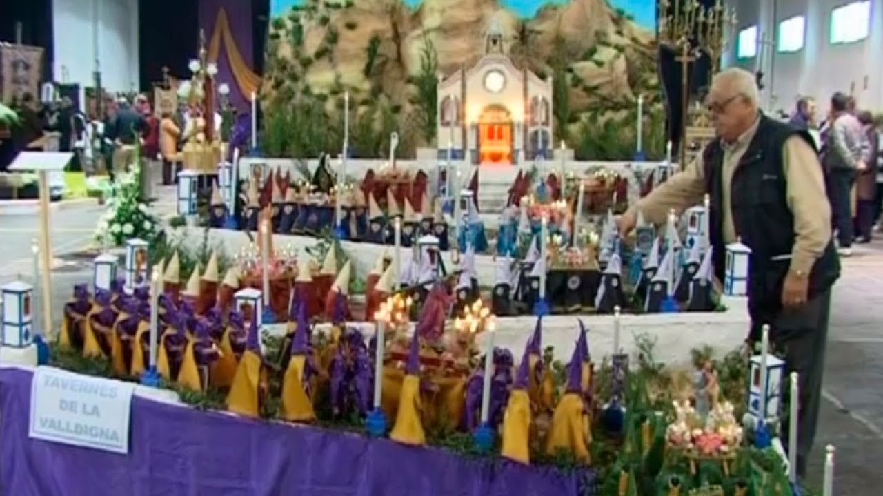 ⛪😊 Miniaturas Cofradías Tavernes de la Valldigna creadas por Enrique Cháfer y Pilar Bixquert ⛪😊