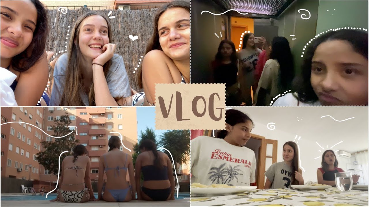 🌺Un dia de piscina con nosotras |VLOG|🐋 🛟🌊