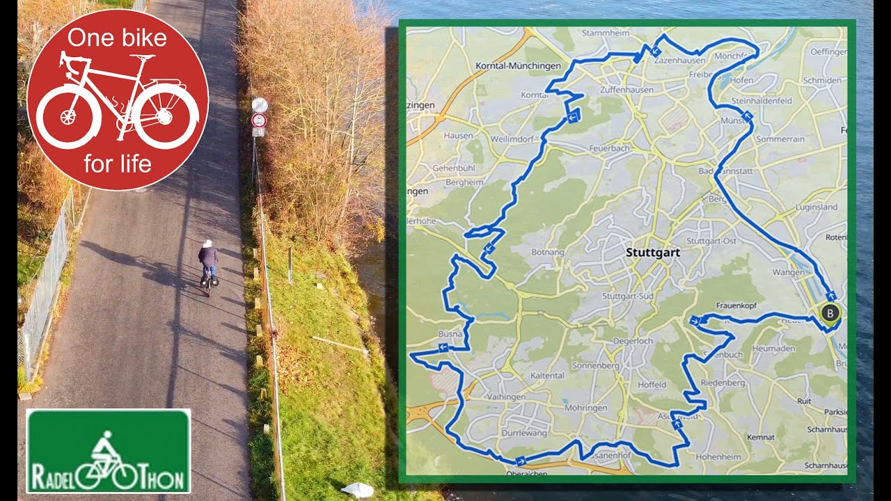 Radel-Thon | Radweg rund um Stuttgart | Falkenjagd Titan Bike