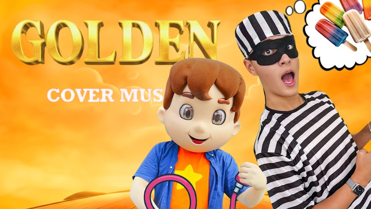 GOLDEN x MARIA CLARA E JP | Maria Clara e JP Presos Dentro do Videogame! 🎮😱( Official Music Cover )