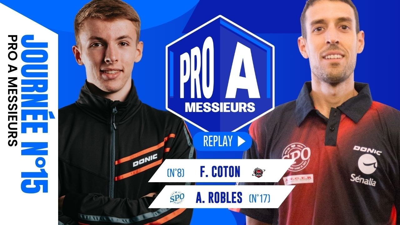 Flavien Coton vs Alvaro Robles | Bruille CTT vs Spo Rouen | PRO A