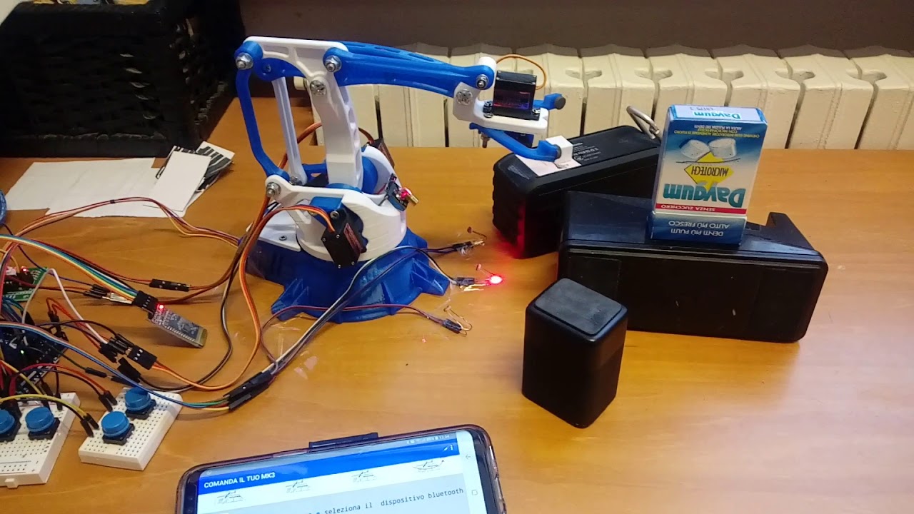 EEZYbotArm MK3 | automatic cicle & APP