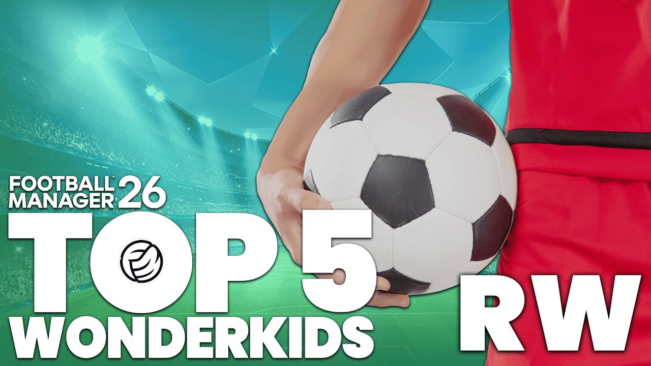 5 лучших правых вундеркиндов в FM26 | Football Manager 2026: лучшие таланты на позиции правого на...