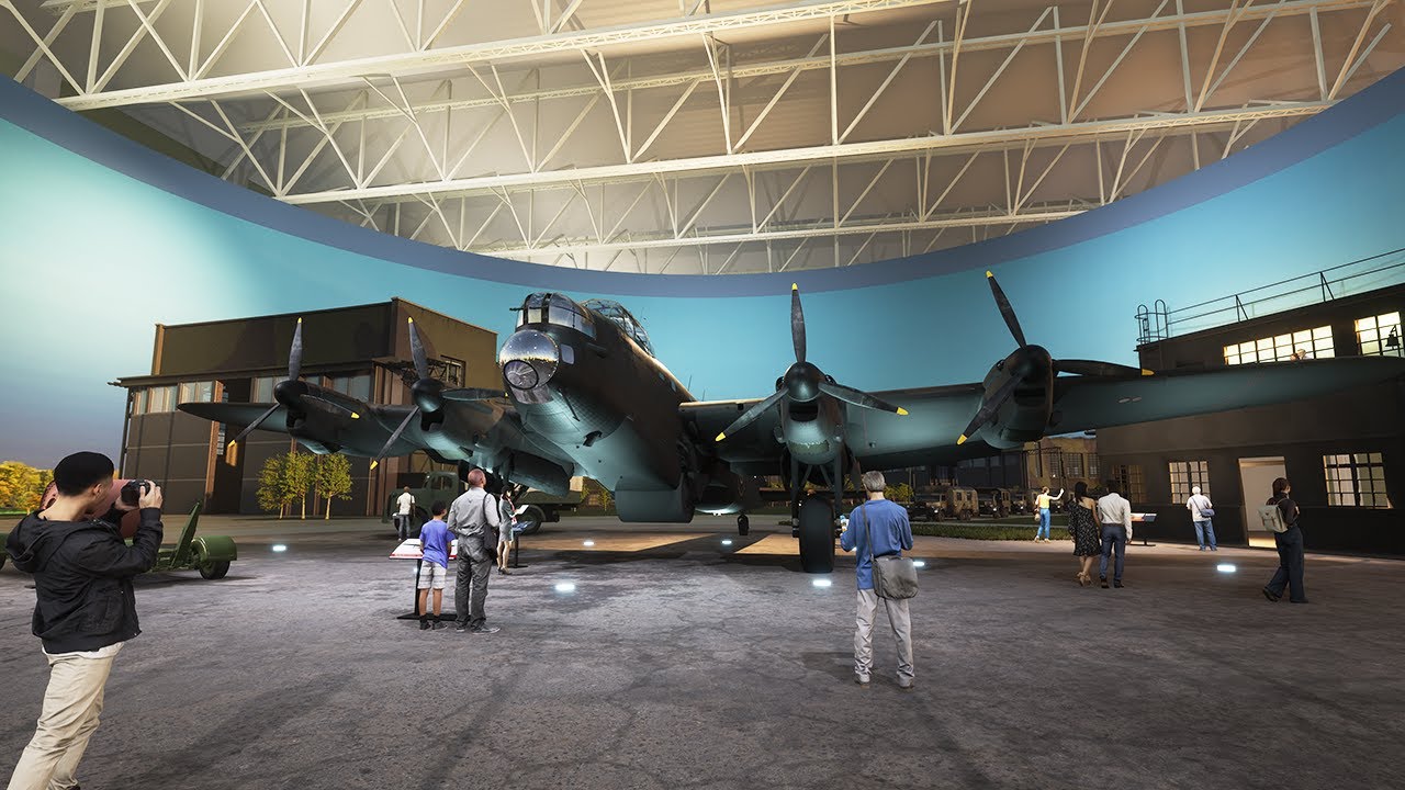 RAF Scampton - Dambusters Experience Centre - museum concept