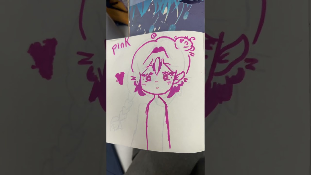 Blue,pink,or purple