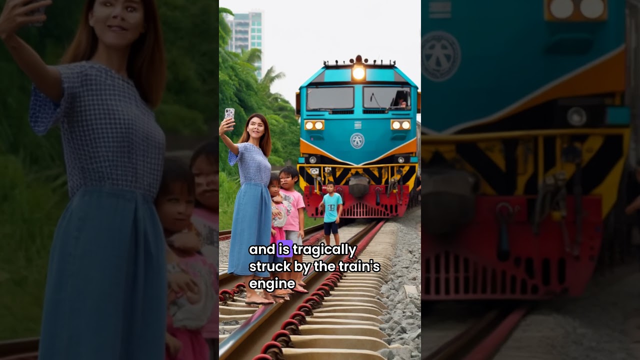 Tragic Selfie Incident by Train in Mexico  