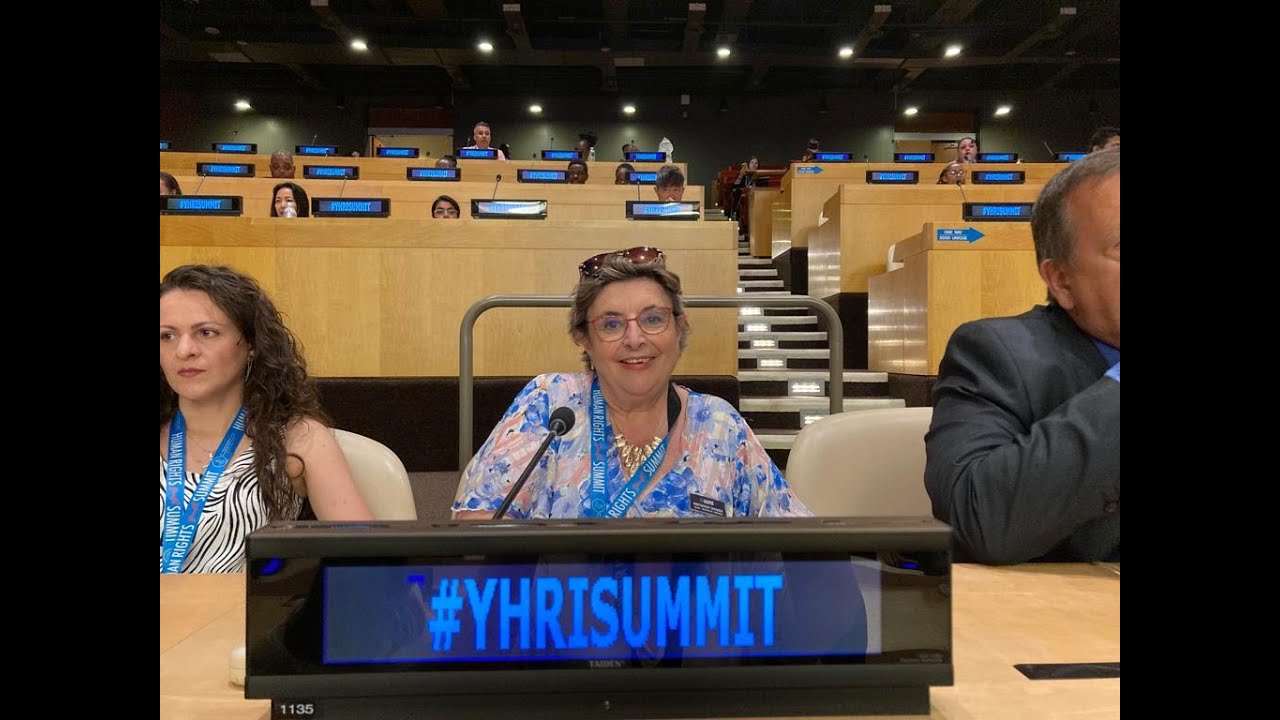 Representación de #SACFEC en la 17ª Cumbre de la Juventud por los Derechos Humanos #ONU #NY