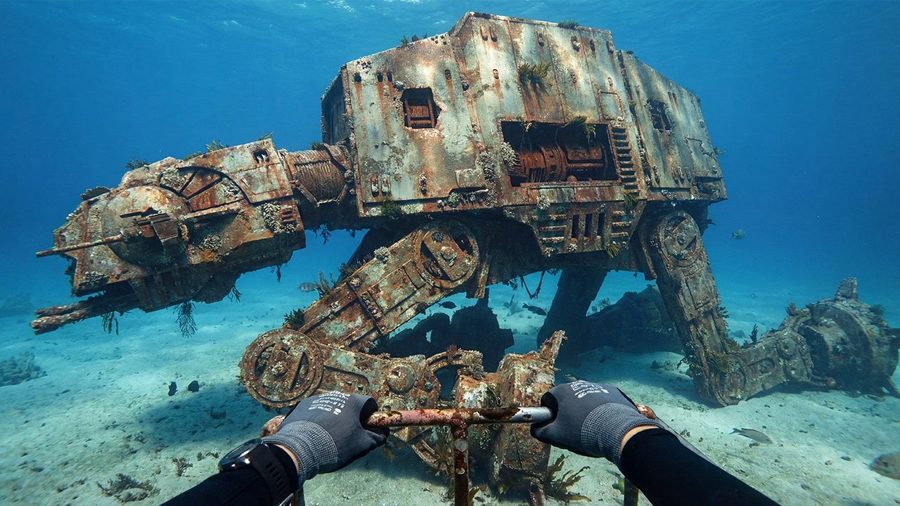 Restoring the Empire’s Legendary AT-AT Walker | Star Wars Machine Reborn Years of Abandonment | ASMR