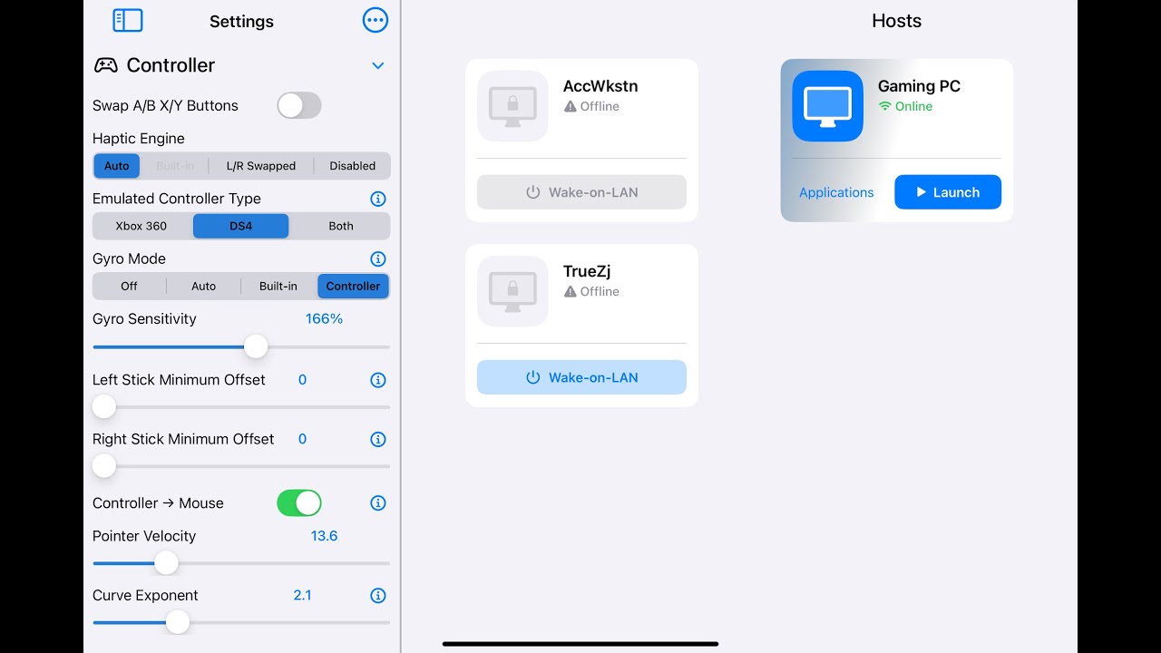 VoidLink controller mouse mode explained (moonlight-iOS alternative)