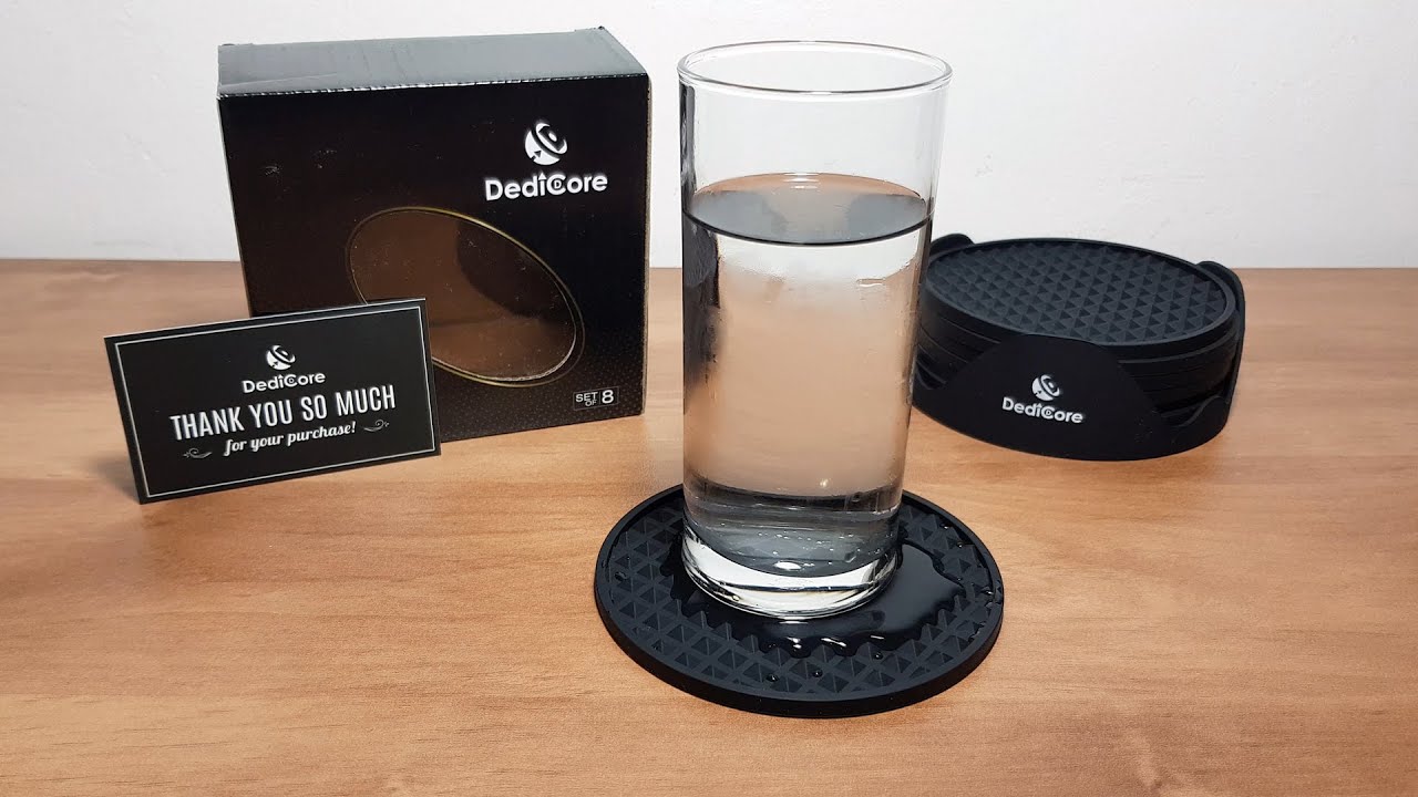 BEST Table coasters, silicone drink coasters!!!