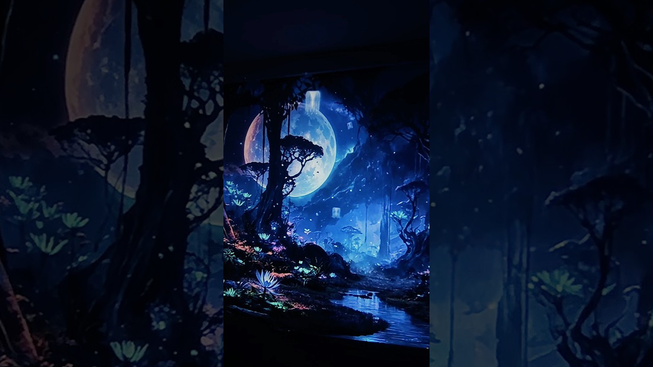 Send this to that Avatar fan who needs this 💙🪼 #avatar #pandora #jamescameron #avatar3 #projector