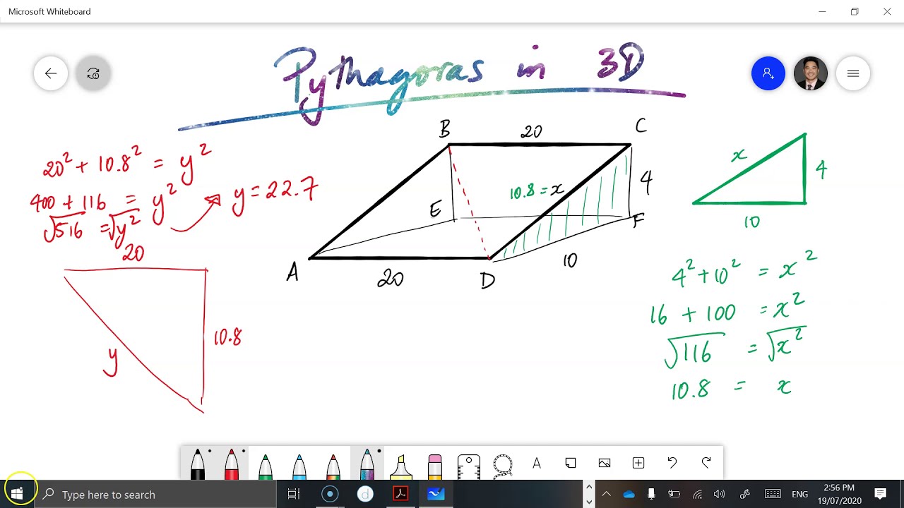 Pythagoras in 3D