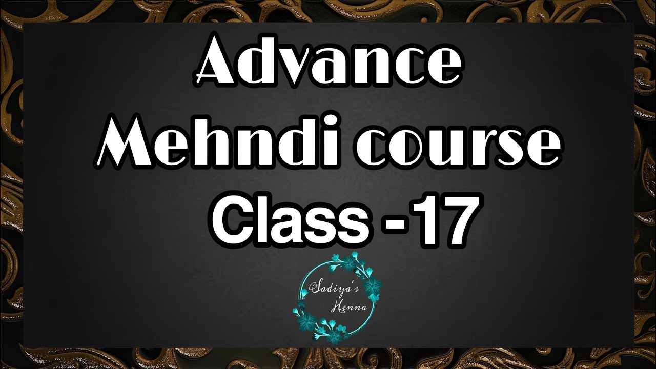 Mehndi class-17 | Full Hand Bridal Mehndi Designs | mehndi lagana sikhe | mehndi class | mehndi
