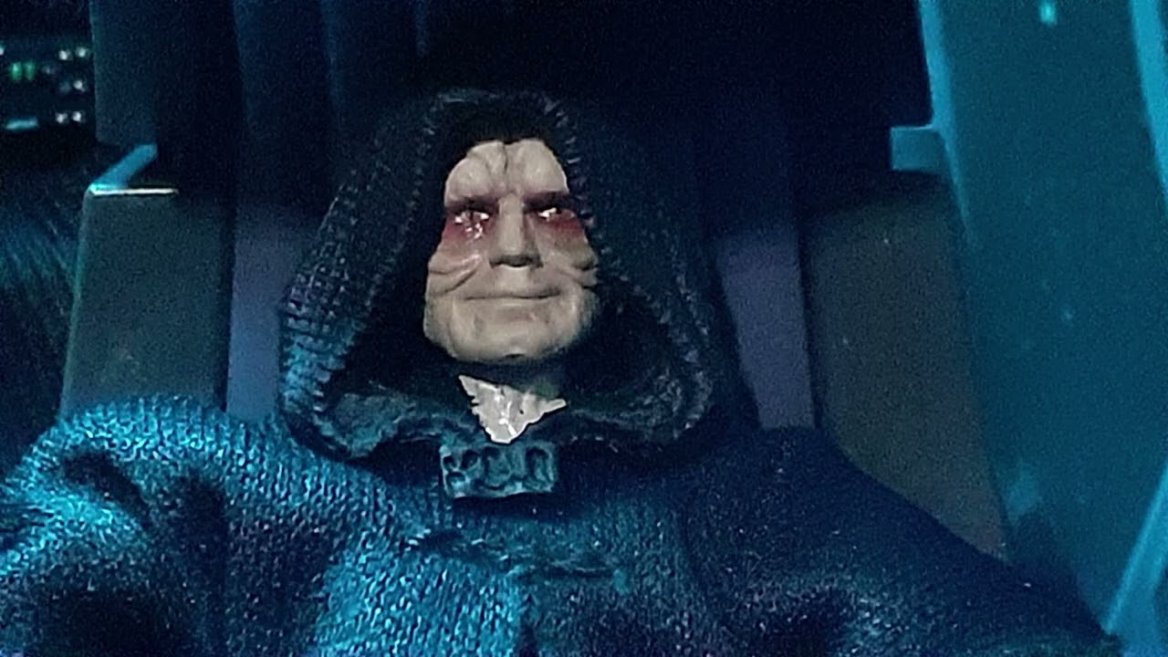 Luke vs Vader The Beginning Stop Motion