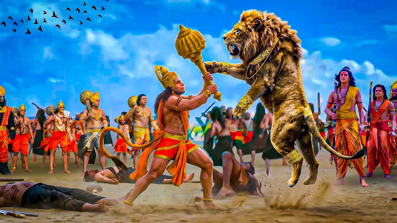 हनुमान जी ने अपने रौद्र रूप से किया मायावी राक्षस का अंत ! | श्रीमद् रामायण | New Episode 2026