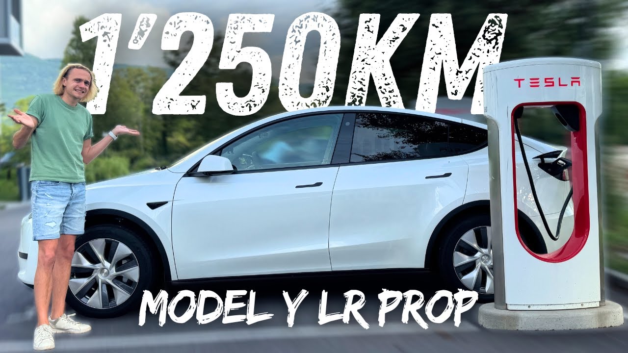 Long trajet en Tesla Model Y Grande Autonomie Propulsion: une autonomie de DINGUE !