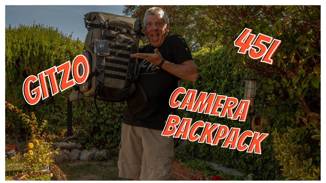 Gitzo Adventury 45L Camera backpack unboxing.