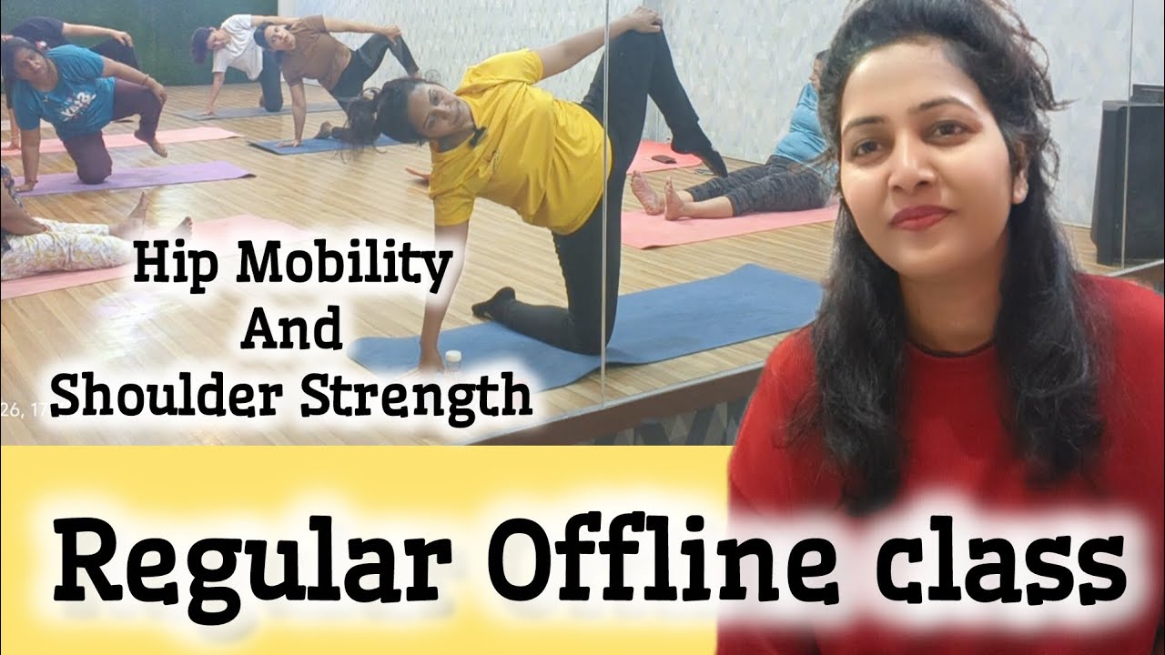 Reduce Hip and shoulder stiffness🔥 BURN FAT #yogwithneha #yogaclass 