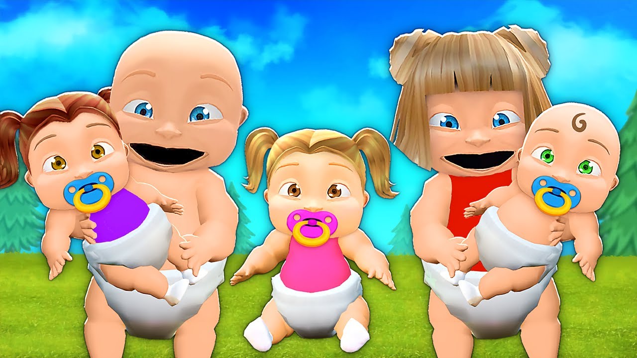 Baby & Girlfriend Have A NEW FAMILY in Roblox!