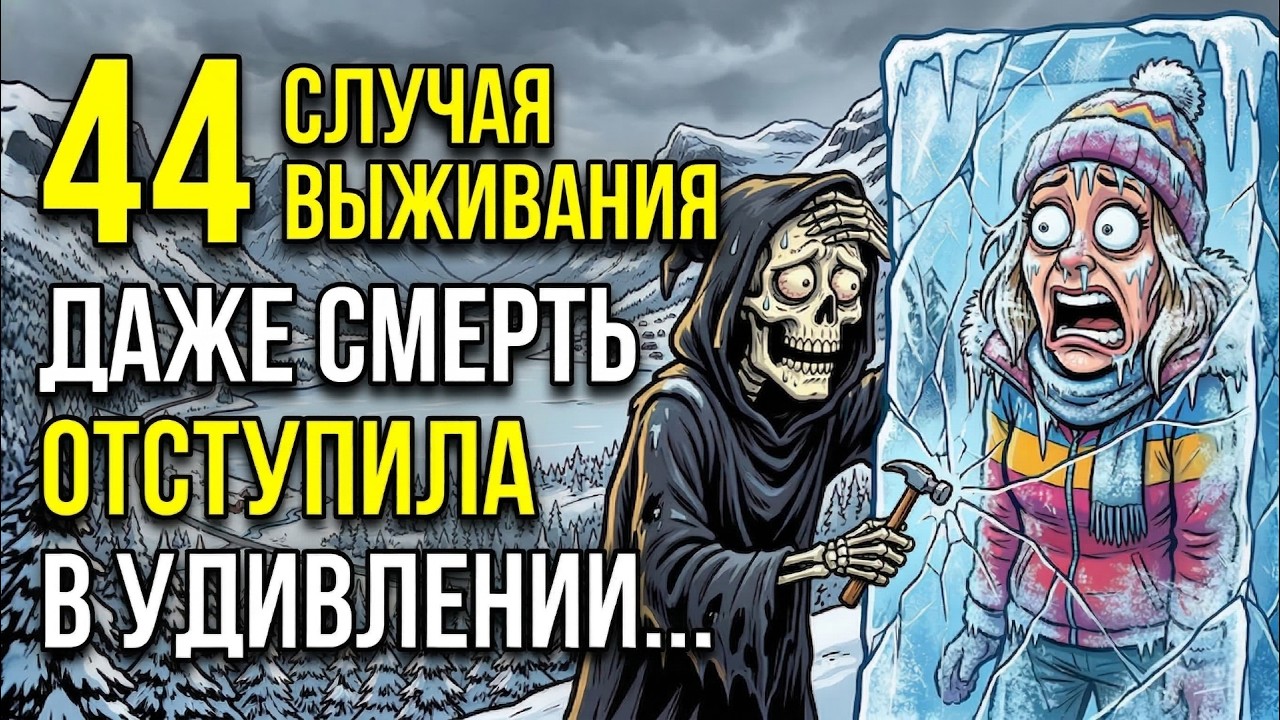 44 истории ВЫЖИВАНИЯ, в которые просто НЕВОЗМОЖНО поверить!