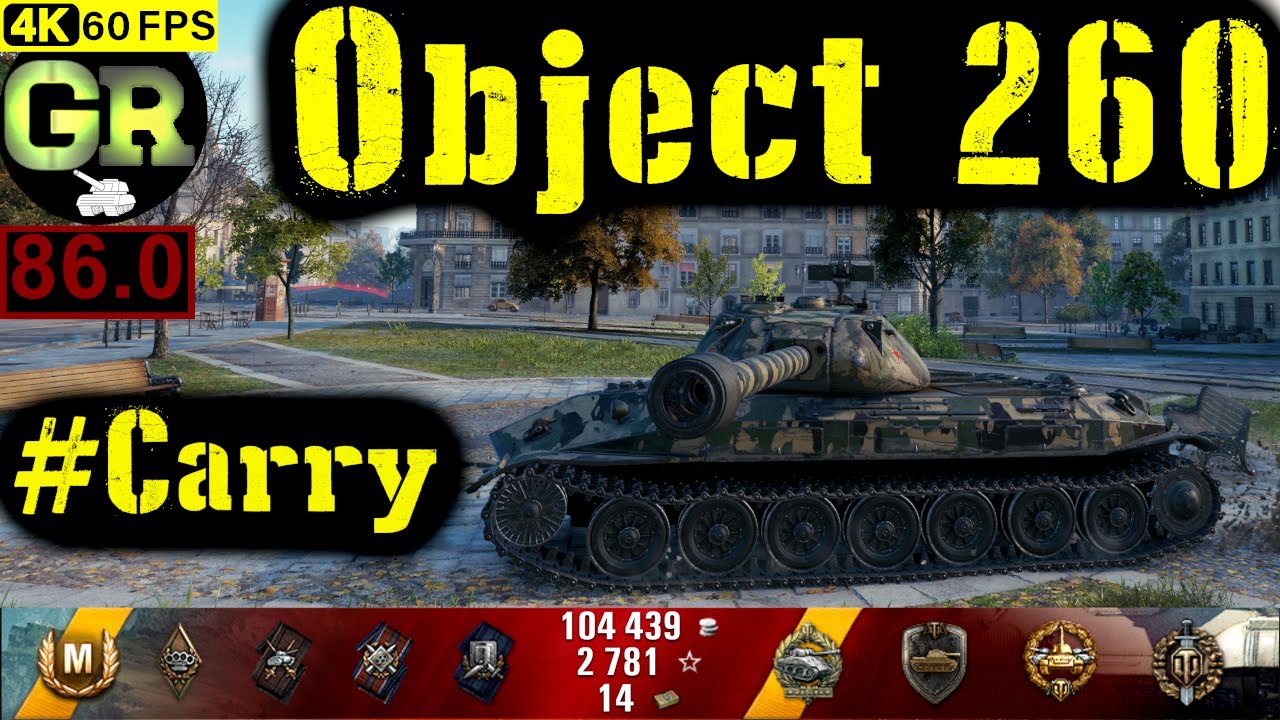 86_World of Tanks Object 260 WoT Replay - 9 Kills 8.3K DMG(Patch 1.4.0)