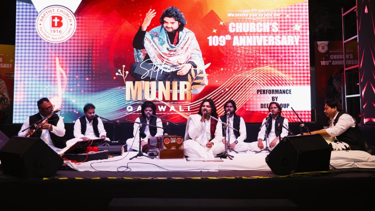 Stephan Munir || Yesu naal gall ae || Live program in Delhi || Baptist Church Karol Bagh.