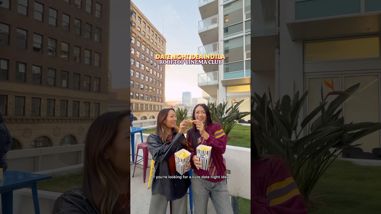 Кинотеатр на крыше в DTLA