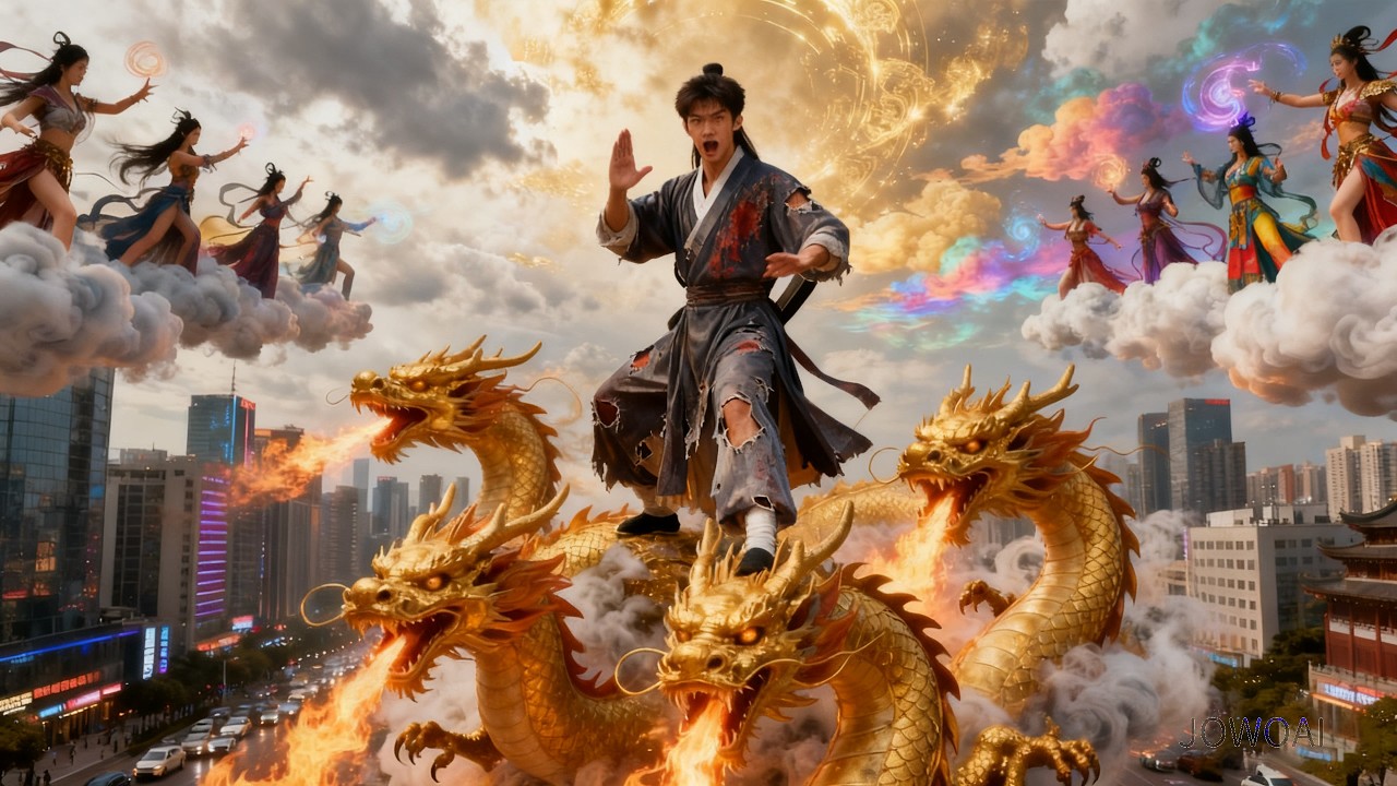 封魔300年の戦神が帰還！姉の仇に挑み妖皇を滅す🔥 #短編ドラマ #美女 #熱血 #逆転 #爽快 #逆襲 #美人 #男性向け #ショートドラマ #全話 #無料 #富豪 #drama