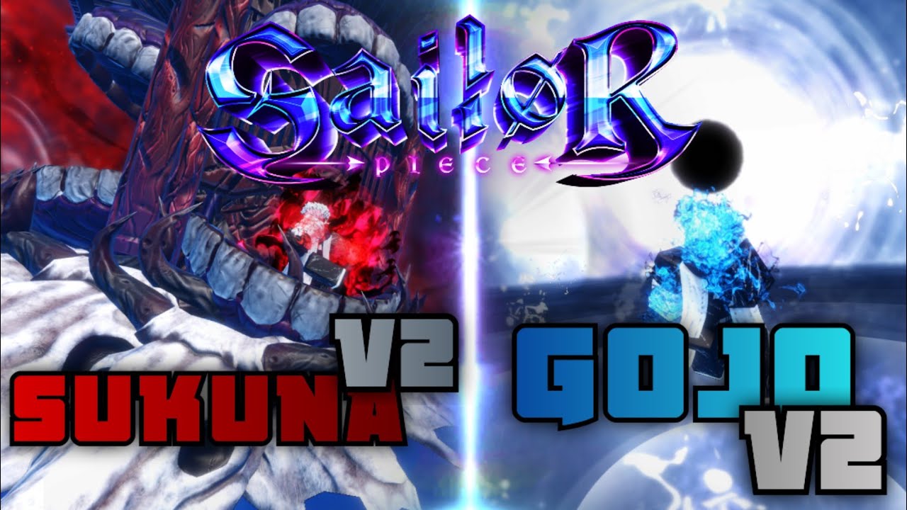 Showcasing the NEW Sukuna V2 and Gojo V2 on Roblox Sailor Piece || New Ascension + Auras ||