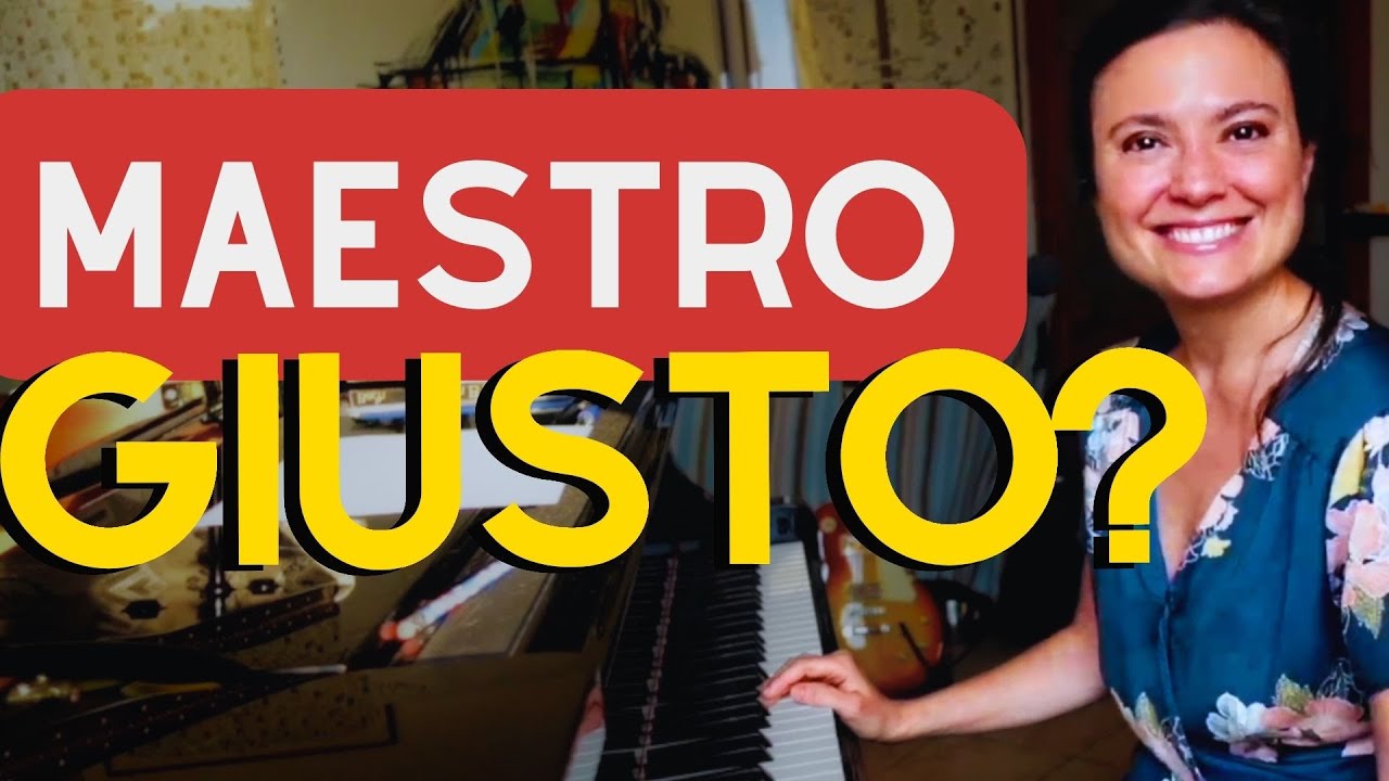 COME SCEGLIERE UN MAESTRO DI PIANO