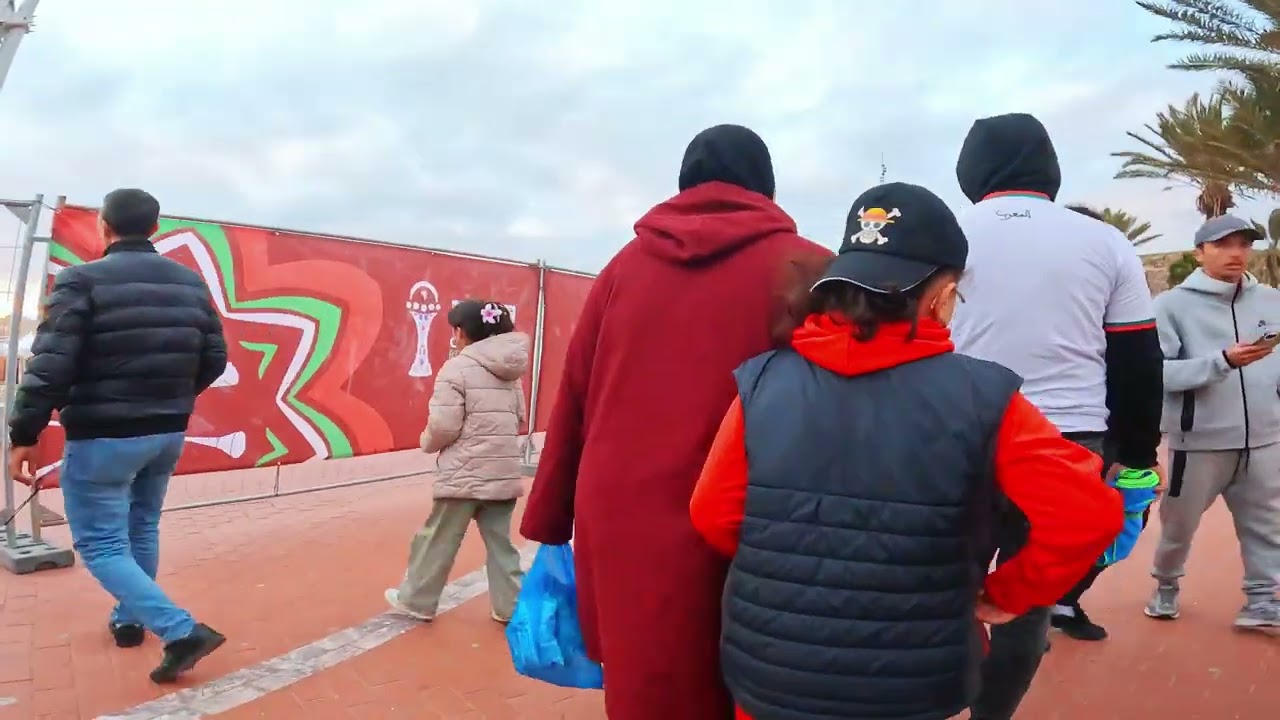 Agadir City Walking Tour - جولة في كورنيش أكادير - Fan-zones CAN 2025 - Agadir