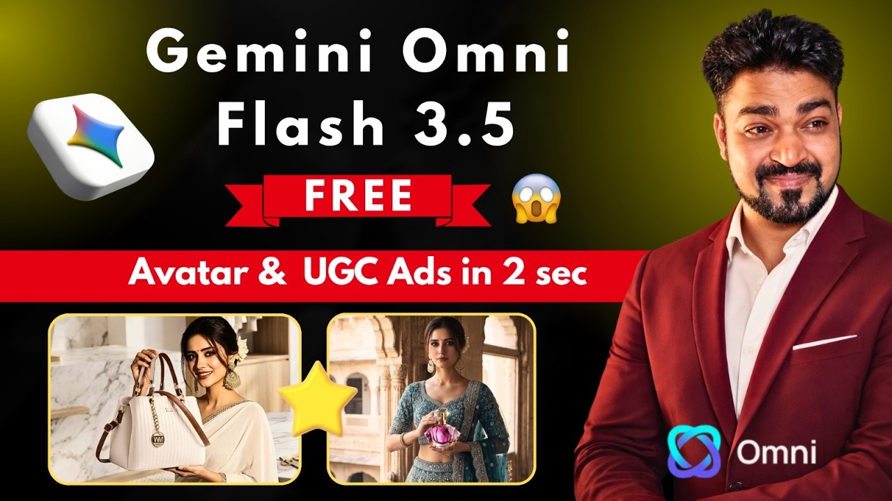 How to use Google omni & Flash 3.5 😲 Make a free viral videos
