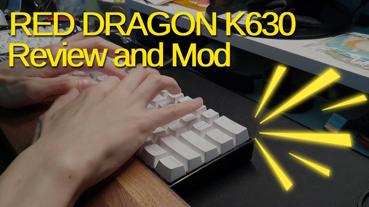 Redragon K630 Dragonborn Review and Mod: The budget GK61X