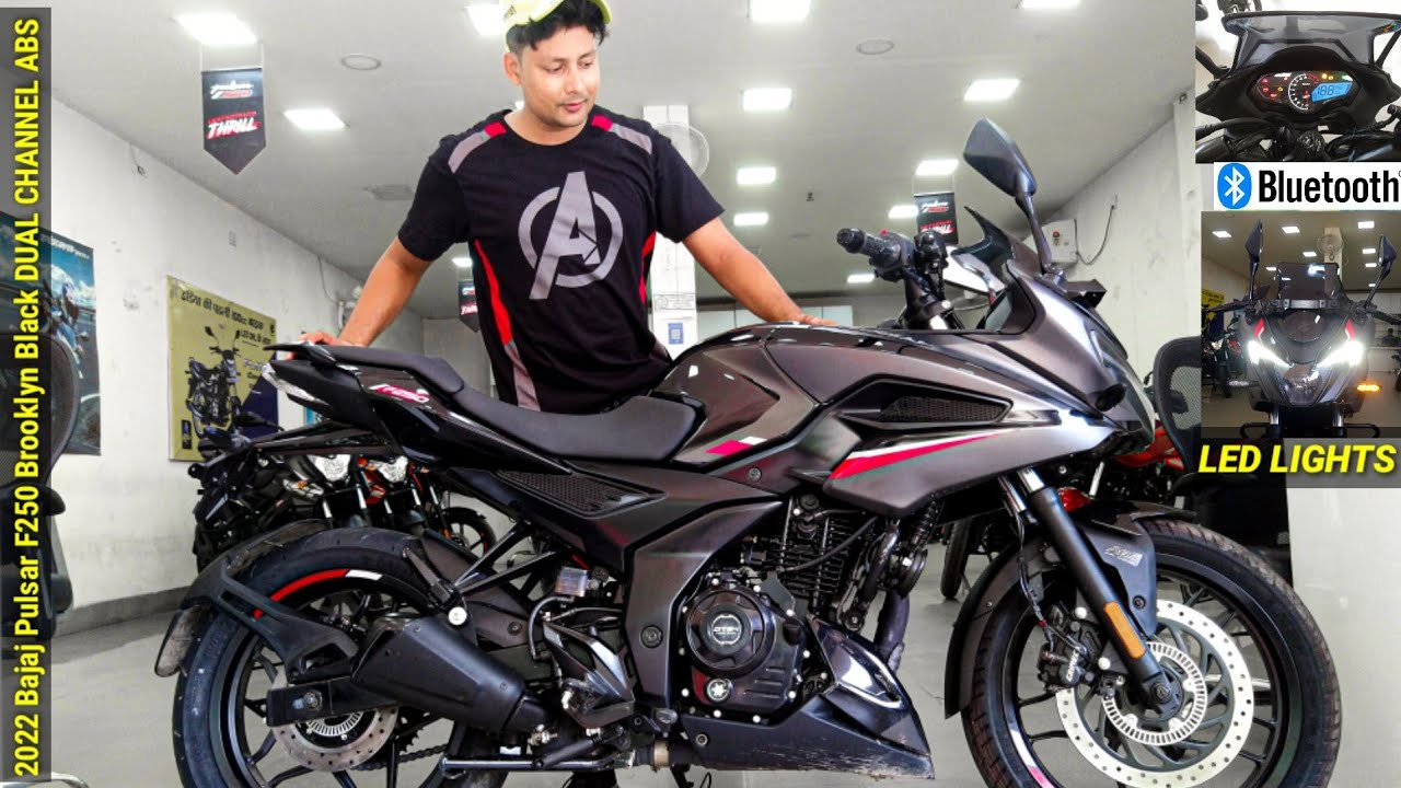 Bajaj Pulsar F250 Brooklyn Black Launched 2022 | Dual Channel ABS Detailed Review | Price | Mileage