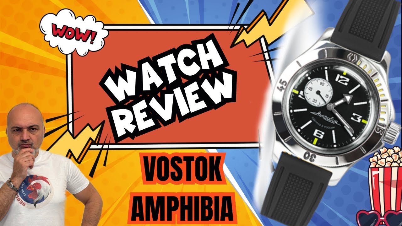 Un Vostok Amphibia automatico semplice, robusto e anche bello!
