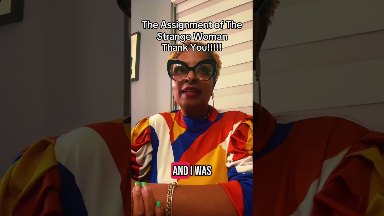 “The Assignment of The Strange Woman” online course…Thank you!! www.clinch-enterprises.com #marriage