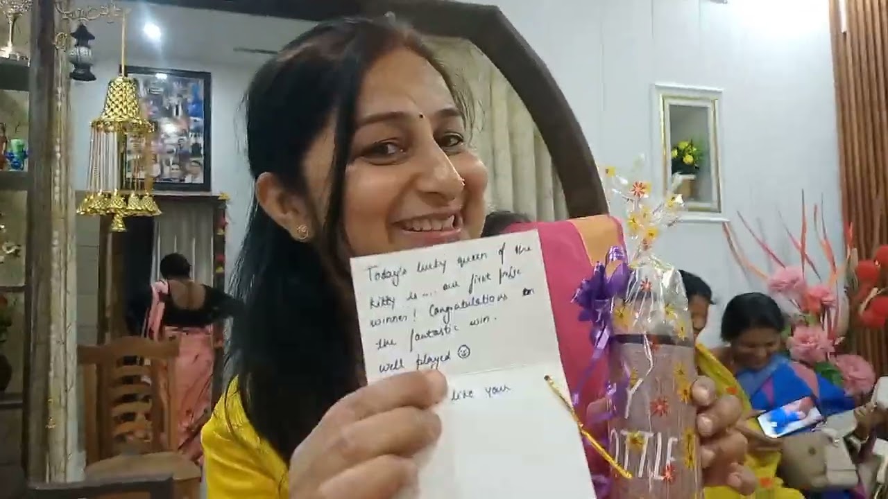 आज तो सरप्राइज ही मिल गया बहुत बड़ा ,kitty party k Maje with sakhiyoun sang❣️🌹🥰💃💃