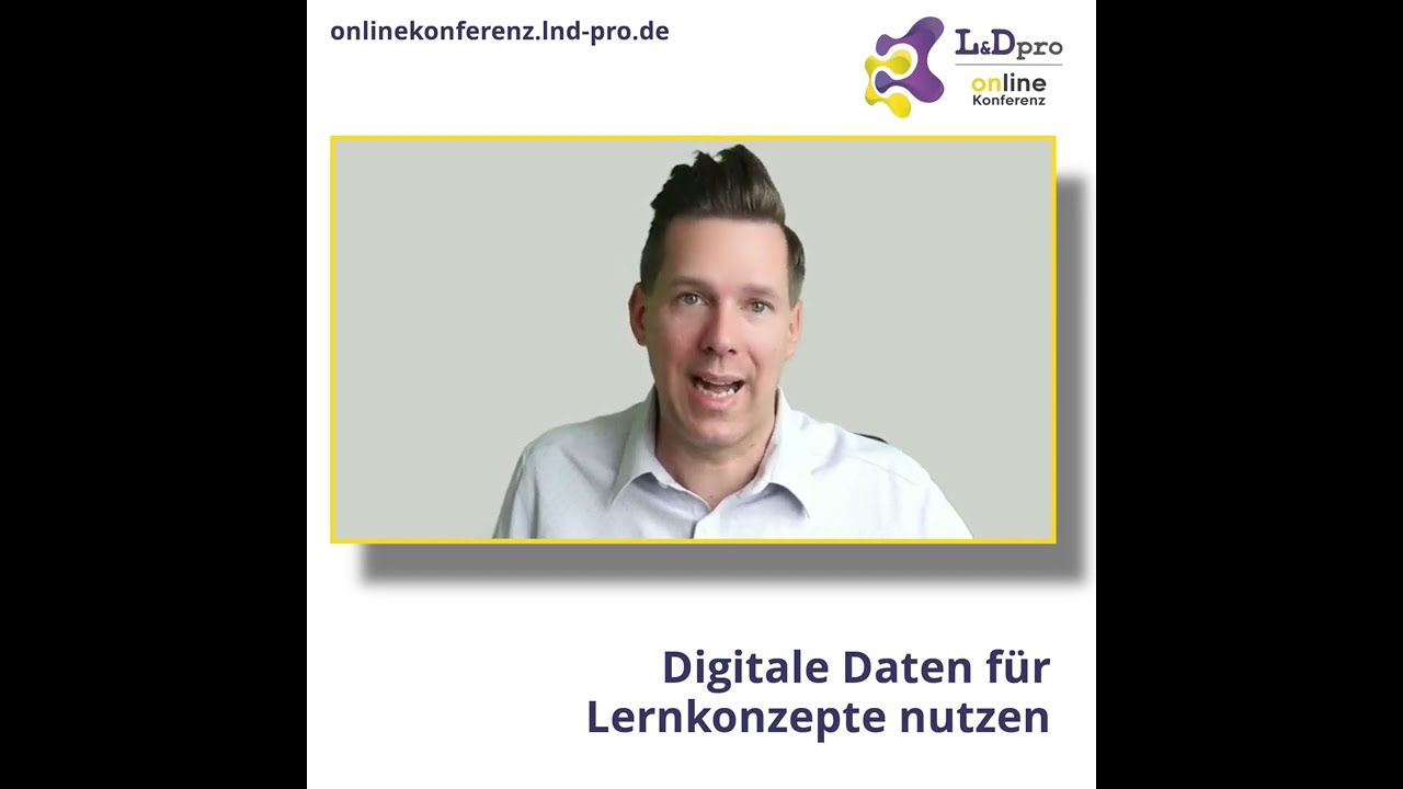 We 💛 our KeySpeaker Christoph Sch&ouml;nfelder! 20.-22.06.22 findet die LnD-pro.de wieder Online statt.