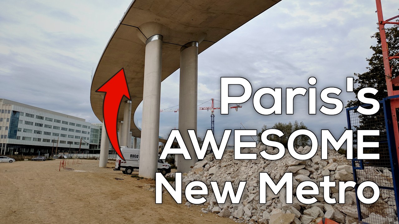 ГРАНДИОЗНЫЕ новые станции Grand Paris Express! | Париж, линии 15 и 18