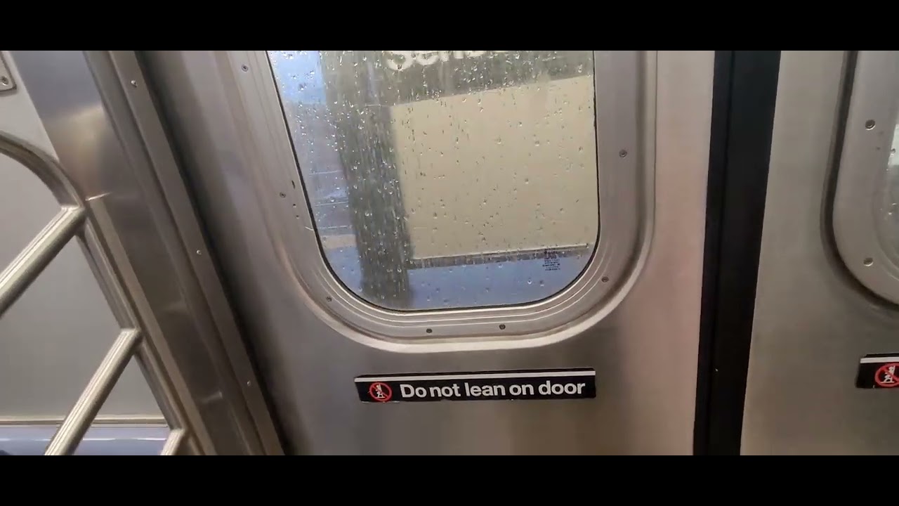 Ride in and out of Queens (Metropolitan Av Middle Village) bound R160 M local train to Forest Av 