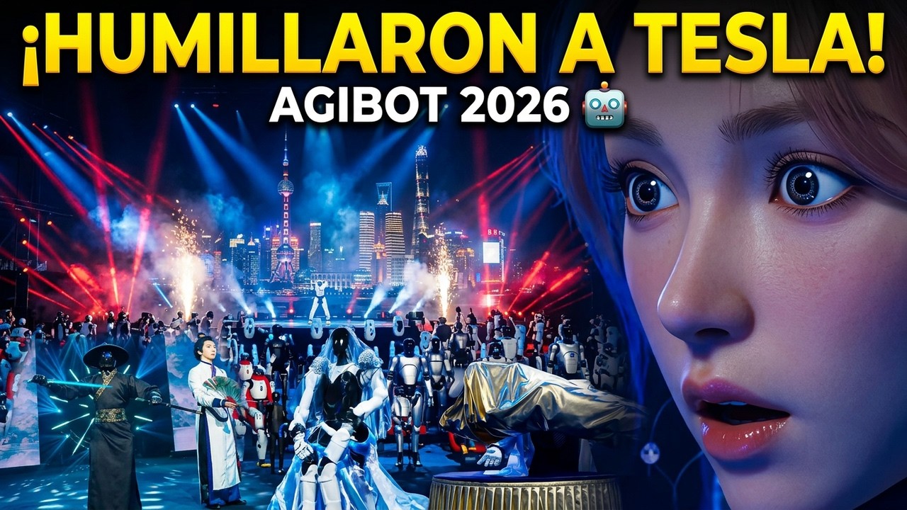 Ni Tesla se atrevió a tanto! 🤖 Primera Gala de Robots en China #AGIBOT 2026