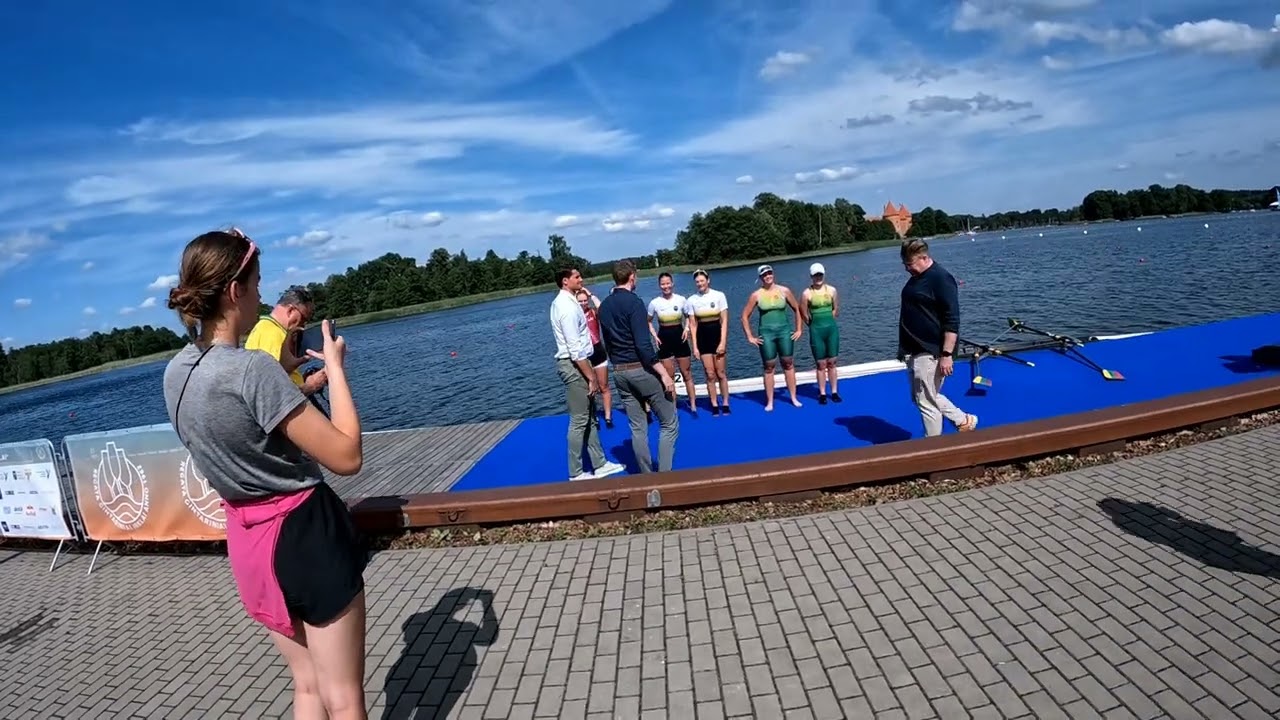 Trakai -Kaunas 2023. Gintariniai irklai